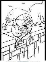 Humpty Dumpty Coloring sketch template
