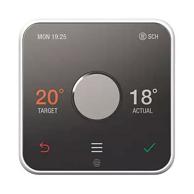 tap  hive active  wireless heating thermostat  hub tap incom
