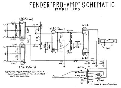 prowess amplifiers fender schematics pro  schematic