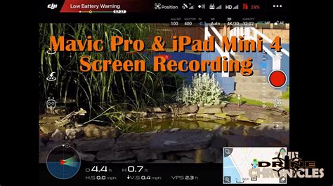 mavic pro ipad mini  screen recording youtube