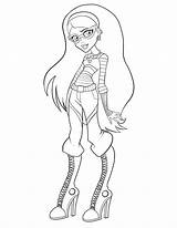 Ghoulia Yelps Tudodesenhos Zombie sketch template
