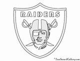 Raiders Oakland Stencil Logo Nfl Pages Coloring Printable Drawing Football Stencils Template Logos Sports Freestencilgallery Raider Shield Etching Helmet Emblem sketch template