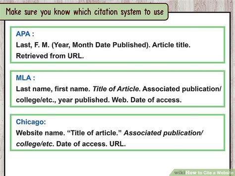 cite  website  sample citations wikihow
