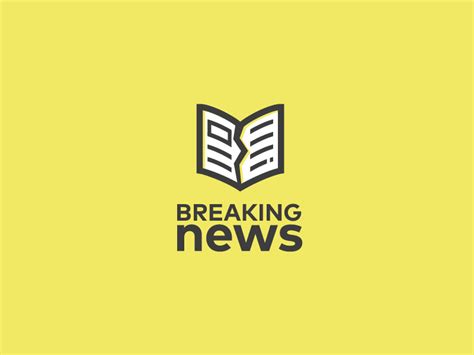 breaking news logo  slavisa dujkovic logo  dribbble