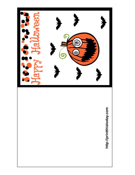 halloween cards  printable