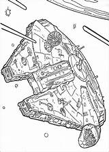 Falcon Millenium Navicella Adultos Legos Stampare Spaceships sketch template