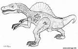 Spinosaurus Jurassic Coloriage Imprimer Colorier Imprimé sketch template