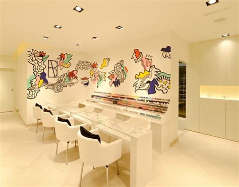 nail spa   uae havelock  interiors fit  project
