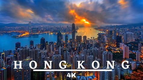 Hong Kong Drone Hyperlapse 4k Cinematic Drone Footage