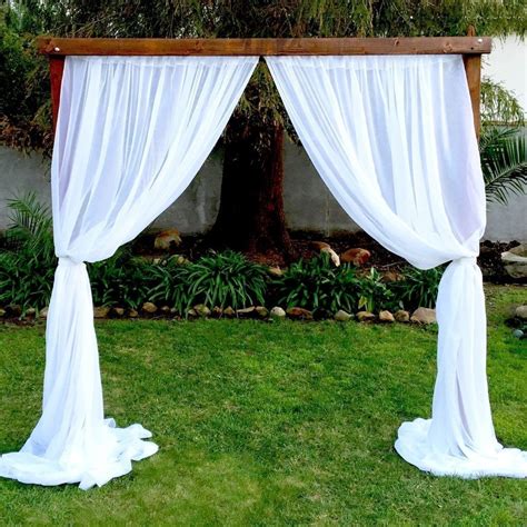 rent wood wedding arch   fun party rentals santa barbara