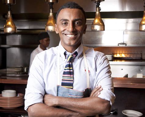 marcus samuelsson embraces the global food movement with a
