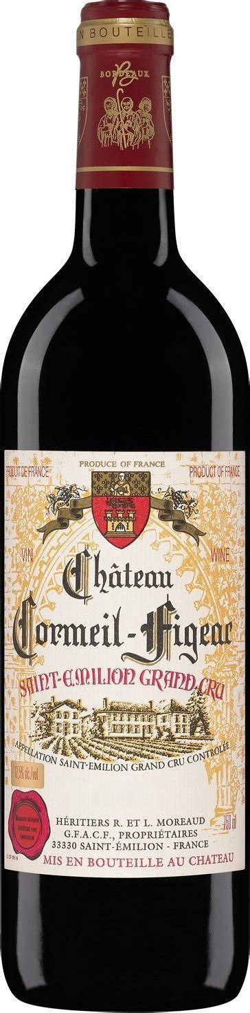 chateau cormeil figeac  expert wine ratings  wine reviews  winealign