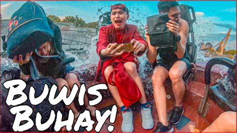 daniela sumakay sa extreme rides wet na wet ito super laftrip 🤣 youtube