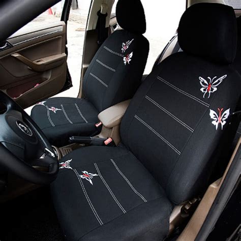 butterfly embroidered car seat covers pawzoutlet