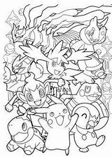 Coloring Pages Adults Pokemon Pikachu Search sketch template