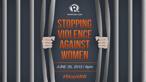 rappler hangout stopping violence against women