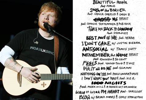 celebrities on ed sheeran no 6 collaboration project album popsugar