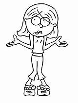 Lizzie Mcguire Cl Coloring Pages sketch template