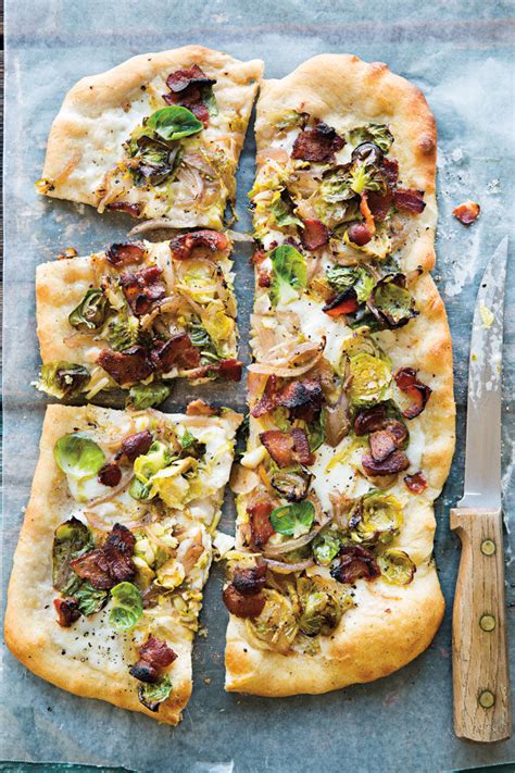 brussels sprouts and bacon pizza recipe williams sonoma