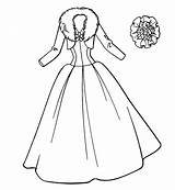 Dress Coloring Pages Color Beautiful Wonder sketch template