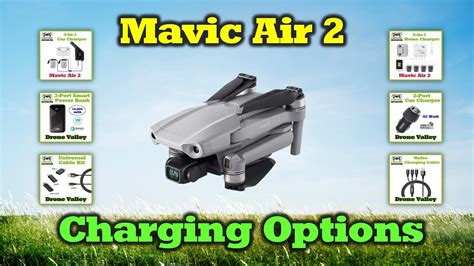 mavic air  smart charging options       air quickly youtube