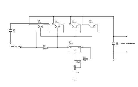 high current variable power supply  lm forum  electronics