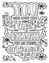 Colouring Inspirational sketch template