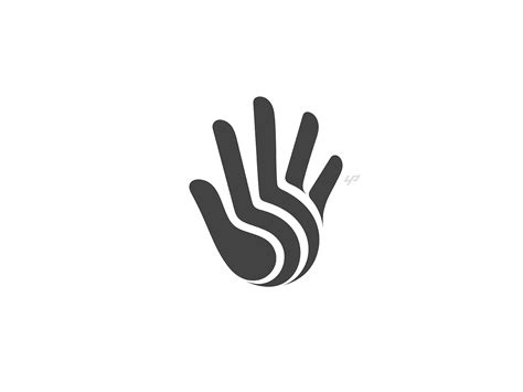 hand logo  yoga perdana  dribbble