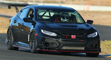 honda civic type  tc breaks cover  americas  tcr track racer carscoops