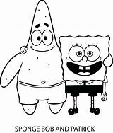 Spongebob Patrick Coloring Bob Pages Sponge Squarepants Printable Birthday Easy Drawing Color Drawings Sunger Cartoon Print Simple Colouring Happy Wecoloringpage sketch template
