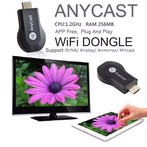 miracast anycast   receptor pantalla tv wifi hdmi  redes internet wwwtusofertas