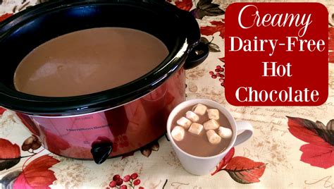 creamy dairy  hot chocolate