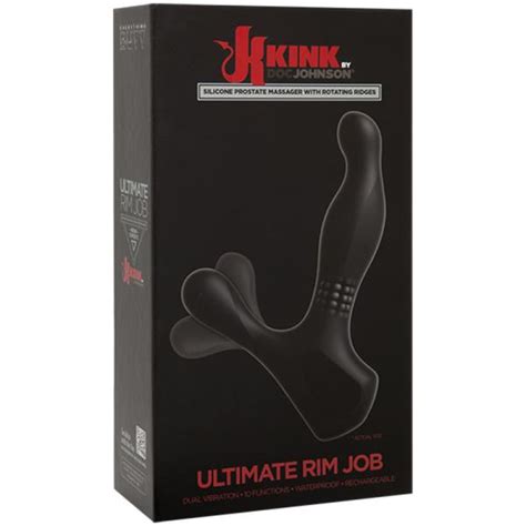kink the ultimate rimmer job vibrating silicone prostate
