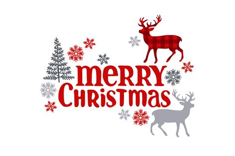 merry christmas christmas deer christmas tree  snowflakes  ewa
