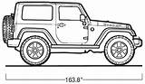 Rubicon Jeeps Recherche sketch template