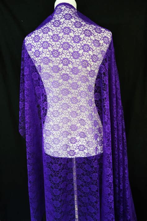 purple lace fabric beautiful fabric