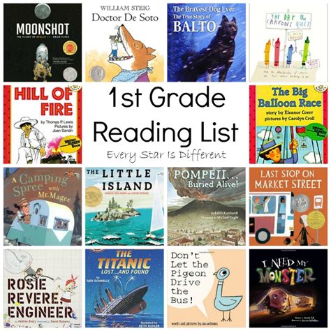 st grade book recommendations  kids  star
