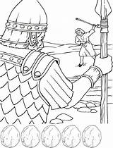 David Coloring Goliath Spares Life Pages Sauls Saul Sheets Bible King Craft School Colouring Sunday Crafts Activities Template Cave Search sketch template
