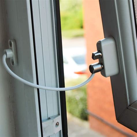 cardea pro push turn lock child safety cable window opening restrictor lock upvc suitable