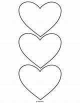 Heart Cut Printable Template Stencils Coloring Hearts Small Print Shapes Tealnotes Printables Medium Three Pages Too Aren Plump Perfect Need sketch template