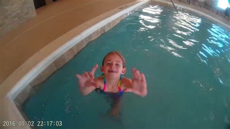 Swimming In The Hotel Pool With The Underwater Camera Youtube