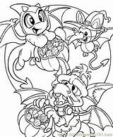 Neopets Coloringpages101 sketch template
