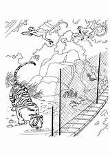 Tigre Soif Hugolescargot Zoo sketch template