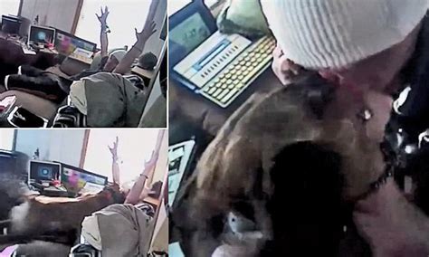 utah police body cam captures k9 attack on suspect s face after surrender daily mail online