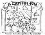 Coloring Pages Orchestra Court Capitol Fourth Color July Drawing Pdf Printable Getcolorings Supreme Pbs Print Getdrawings Building sketch template
