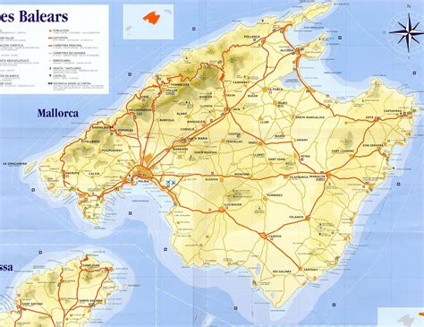 maps mallorca map