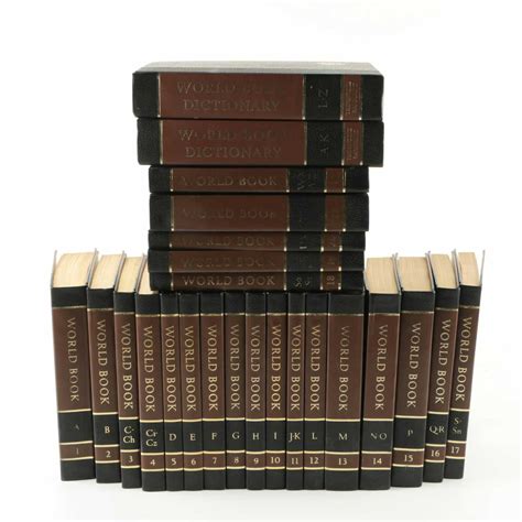 world book encyclopedia complete set   volume world