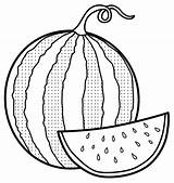 Watermelon Melancia Melon Seedless Mitraland Realistas Infantis Outros Outra Gostar Cada Poplembrancinhas sketch template