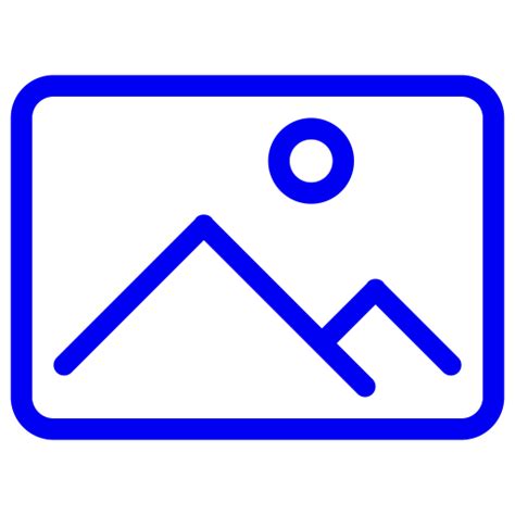 blue image symbol png symbol