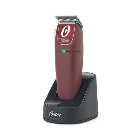 oster professional fast feed cordless clippers burgundy oster pro